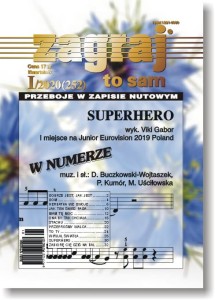 Zagraj to sam - nr I/2020 (252) - łatwe nuty na keyboard do polskich piosenek, teksty, akordy