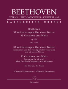 Diabelli Variations - Beethoven: 33 Variations on a Waltz op. 120 and 50 Variations on a Waltz Composed by Vienna’s Most Excellent Composers and Virtuosos for Piano - nuty na fortepian