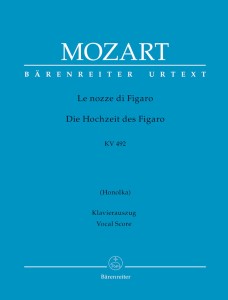 Wesele Figara K. 492 - Wolfgang Amadeus Mozart - partytura wokalna z wyciągiem fortepianowym - Le nozze di Figaro (Die Hochzeit des Figaro)
