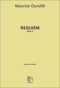 Requiem Opus 9 - Maurice Duruflé - partytura chóralna