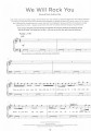 We Will Rock You - Really Easy Piano: Queen - łatwe nuty na fortepian, akordy i teksty piosenek | księgarnia muzyczna MUZO - sklep giszowiec