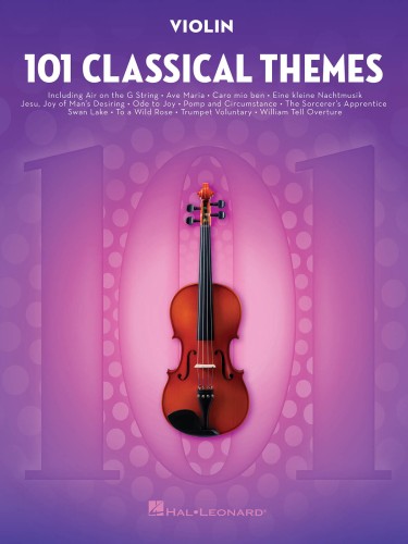 101 Classical Themes for Violin - nuty na skrzypce I sklep.giszowiec.org