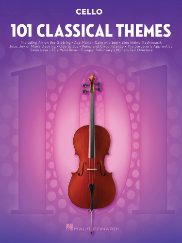 101 Classical Themes for Cello - nuty na wiolonczelę I sklep.giszowiec.org
