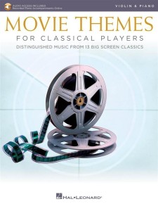 Movie Themes for Classical Players - Violin & Piano - na skrzypce z fortepianem (+ audio online)