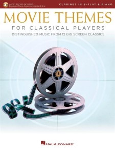 Movie Themes for Classical Players - Clarinet & Piano - na klarnet z fortepianem (+ audio online)