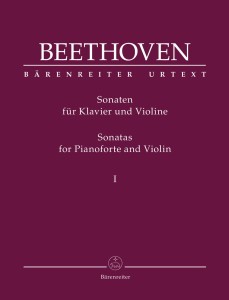 Sonatas for Pianoforte and Violin Volume I - Sonaty na fortepian i skrzypce cz. 1 - Ludwig van Beethoven