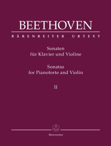Sonatas for Pianoforte and Violin Volume II - Sonaty na fortepian i skrzypce cz. 2 - Ludwig van Beethoven