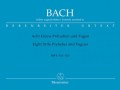 Johann Sebastian Bach - 8 małych Preludiów i Fug BWV 553-560 - na organy