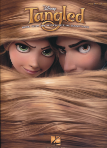 Tangled - Śpiewnik - Muzyka z filmu Disney'a - nuty na fortepian, głos i gitarę 