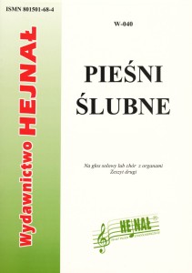 Pieśni ślubne, zeszyt 2 - Zbiór pieśni ślubnych na głos z organami