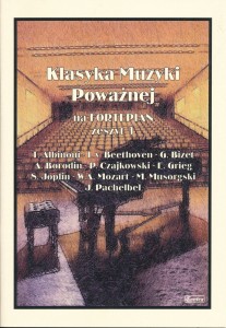 Klasyka muzyki poważnej na fortepian - zeszyt 1