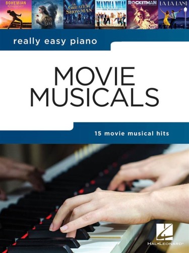 Movie Musicals - Really Easy Piano - Przeboje filmowych musicali - łatwe nuty na fortepian / keyboard  | księgarnia muzyczna MUZO sklep giszowiec