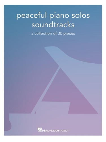 Peaceful Piano Solos: Soundtracks a collection of 30 pieces - muzyka filmowa - nuty na fortepian solo dla średnio zaawansowanych I sklep.giszowiec.org